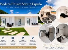 Charming and Private Stay in Fajardo - NEAR FERRY - BEACHES - EL YUNQUE - BIOBAY