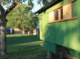 Schäferwagen im Leipziger Neuseenland