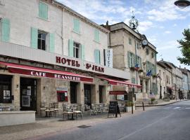 Le Saint Jean Hotel Bar Restaurant - Barbentane, hotel v destinácii Barbentane