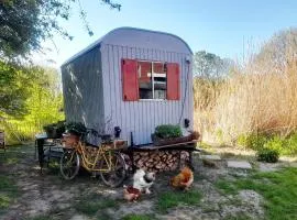 Übernachtung im Bauwagen an der Nordseeküste