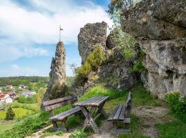 Ferienhaus Holunderweg an der Theme Obernsees mit Sauna, ξενοδοχείο σε Truppach