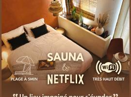 Le Jacaranda - Suite africaine - Sauna & Netflix, hotel sa Sérignan