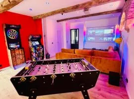Quartier Général des Gamers Arcade Terrasse
