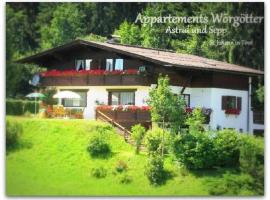 Appartements Wörgötter Astrid & Sepp, готель у місті Rettenbach