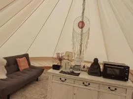 Bell-tent Luna met uitzicht