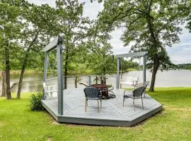 Private Dock + Decks: Lake O' the Pines Escape