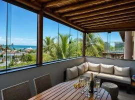 Beachfront Penthouse, Gourmet Balcony, BBQ | Barra Bali | Destino BSM 418
