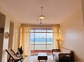 Lush feld view 2bhk apartment in quiet south Goa