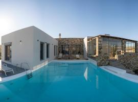 Villa Cycladic View Syros โรงแรมในอาโซลิมโนส