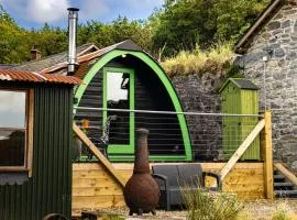 Scenic Pet Friendly Pod in Talybont Aberystwyth