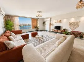 Panoramic Nile View Heart Of Cairo Apartment - Dokki