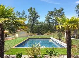Villa 5 étoiles : Piscine chauffée, 24 pers., proche lac Parentis-en-Born - FR-1-877-50