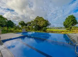 Choona Lodge 'view of sigiriya & pidurangala with sunrise'