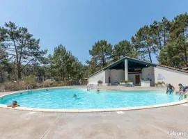 House with small garden and shared pool