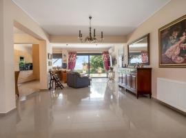 Celeste Sea View Home with Jacuzzi and BBQ, khách sạn ở Psalidi