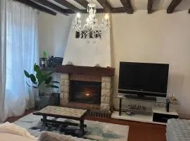 Townhouse with relaxation area
