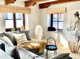 Ferienwohnung Lykkegård im ehemaligen Weinkeller nahe St Peter Ording und der Nordsee