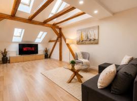 YFB I 130m2 Designwohnung mit 2 Bädern, хотел в Гера