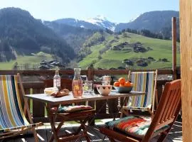 Chalet calme et récent à Arêches-Beaufort, 8 pers, exposé sud, terrasse ensoleillée, proche du village - FR-1-342-208