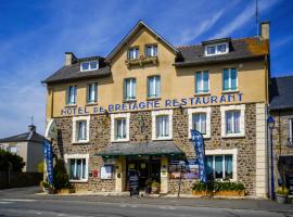 Logis Hôtel Le Bretagne, hotell i Le Vivier-sur-Mer