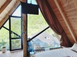 SkyFrame cottage with pool