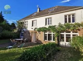 Maison avec jardin/centre ville/15 min de la plage