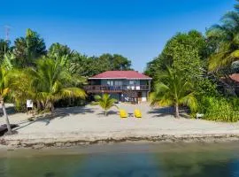 Spacious Beachfront Family Home w Caribbean Views