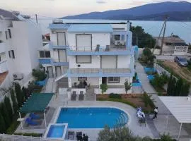 Loutra Horizon Suite | Pool, Sea View & Comfort