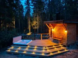 Covert Retreat Timber Cabin with Sauna & Hot-Tub
