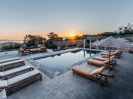 Villa Zina Sunset View St Lazaros 8 Bedrooms, hotel en Psarou