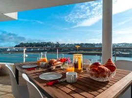 Vue sur le port- spacieux appartement