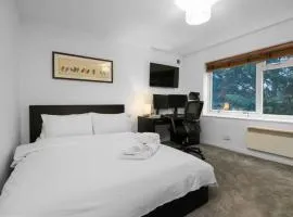 Sun-Lit 1BDR Flat with Parking in South London