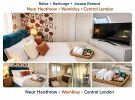 Bliss Home Double EnSuite Room 15 min Heathrow & 15 min London