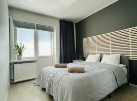Lovely two-room condo with balcony near bus- and railwaystation