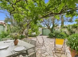 800m de la plage, maison pour 7 avec jardin