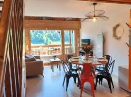 Bright apartment in the village center