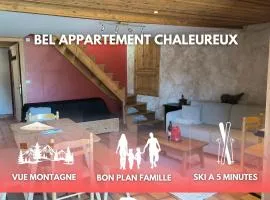 Camp de base idéalement situé à 5 mn de Briançon duplex 6 personnes