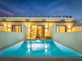Helena's Aether Suites - Seaview & Heated Infinity Pool, ξενοδοχείο στο Τραγάκι
