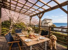 愛犬と一緒 海と桜の貸切温泉ヴィラ サクラドッグガーデン伊豆熱川温泉
