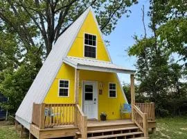 A-Frame at Inspiration Village on Boulder Creek