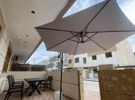 Appartement rdc Saidia avec 2 terrasses 3 min de la plage
