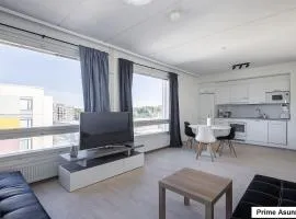Modern furnished 48 m2 1 bedroom apartment on the 7th floor with glazed balcony