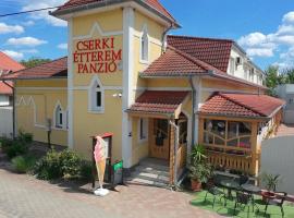 Cserki Panzió Balatonfőkajár, hotel din Balatonfőkajár