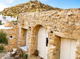Artemis Cottage Authentic Mykonian Stone House near Super Paradise, hotel en Playa Super Paradise