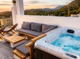 Rustic House Embonas Jacuzzi Experience
