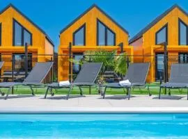 Large holiday homes, pool, sauna, jacuzzi