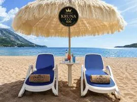 KRUNA 406 Luxury Sea View Apartment with Parking, Minibar, Spa & Beach - Includes 2 Complimentary Non-Alcoholic Beach Drinks & Welcome Gift