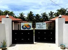 Summer wave kudawa and Kite surfing school
