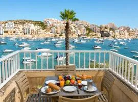 Blue Harbour 2 bedroom Seafront Apartments with large terrace with spectacular sea views - by Getawaysmalta
