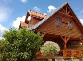 Całoroczny dom do wynajęcia z BALIĄ I JACUZZI Spychowo Mazury